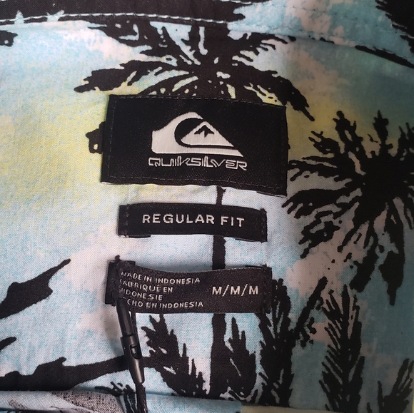 NWT Quiksilver Regular Fit Simple Days Button Down Shirt - Picture 5 of 5